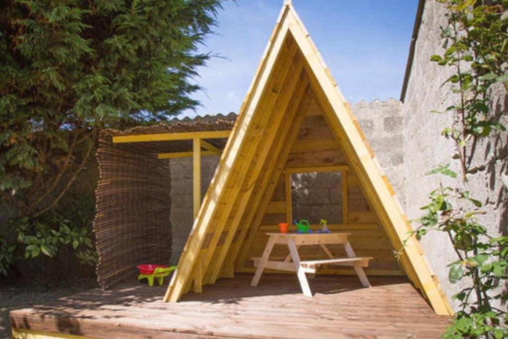Tres Jolie Maison A Cote De La Plage Льо Портел Екстериор снимка