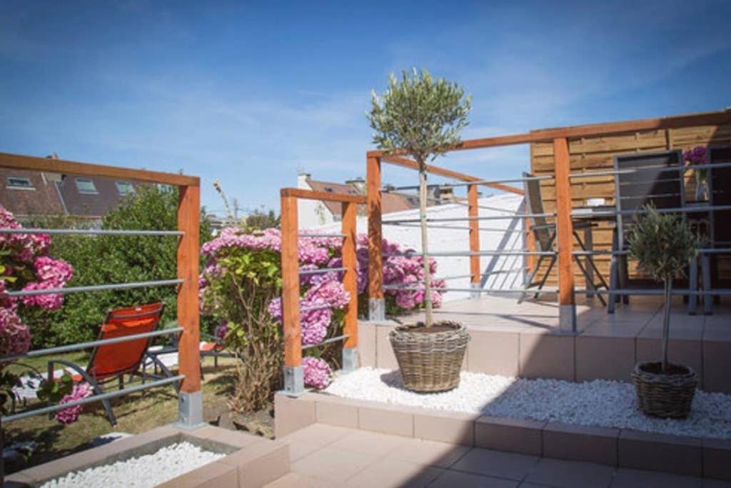 Tres Jolie Maison A Cote De La Plage Льо Портел Екстериор снимка