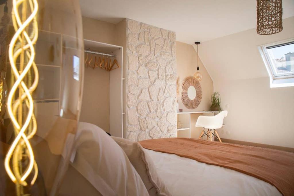 Tres Jolie Maison A Cote De La Plage Льо Портел Екстериор снимка